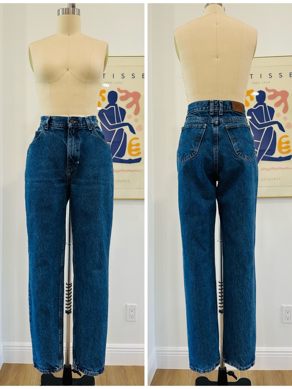 Vintage Lee High-Rise Mom Jeans